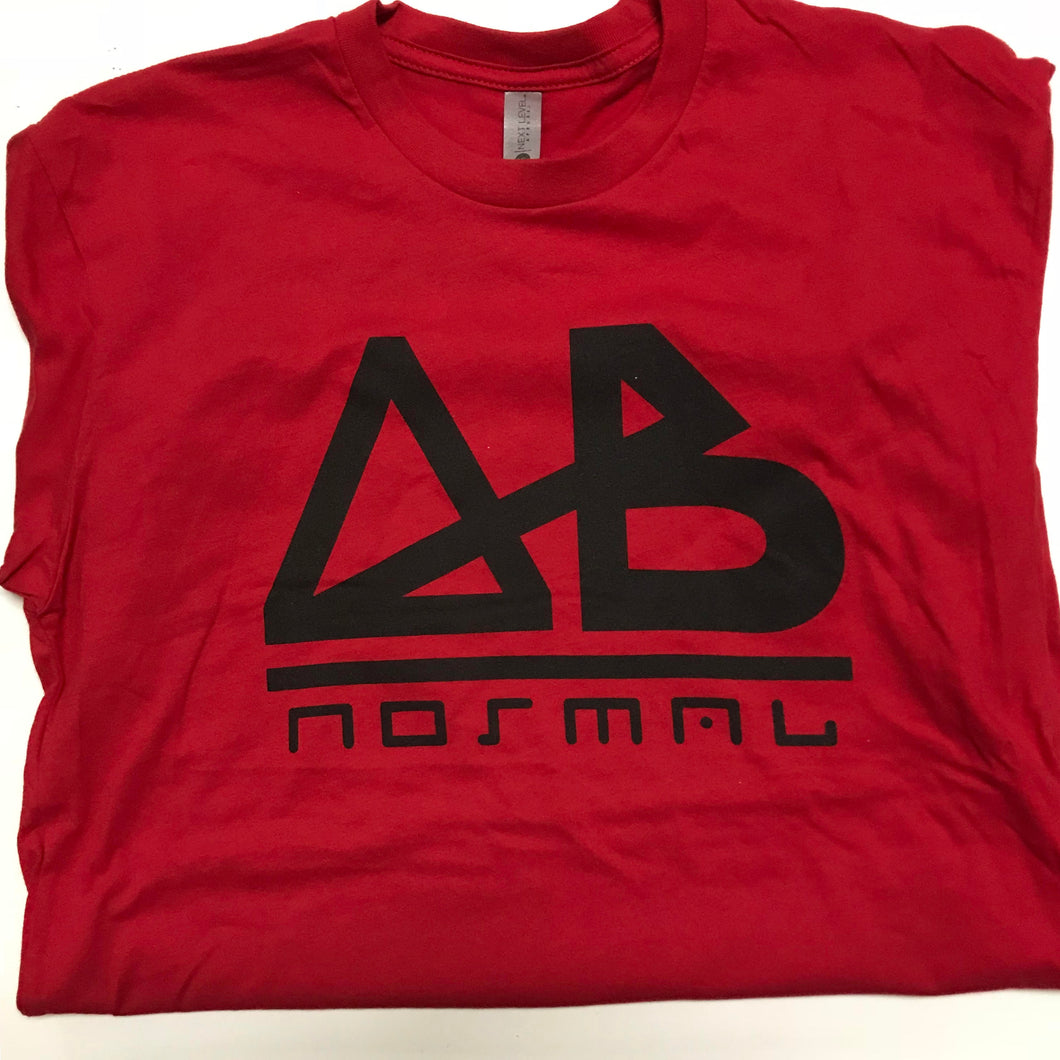 ABnormal Classic Tee (Red & Black)