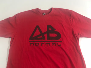 ABnormal Classic Tee (Red & Black)